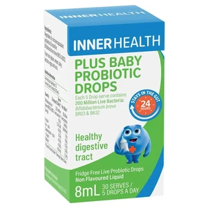 (PRE ORDER) Inner Health Plus Baby Probiotic Drops 8mL Liquid shelf life 2yrs